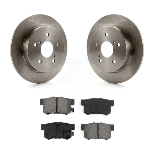 Rear Disc Brake Rotors And Semi-Metallic Pads Kit For Suzuki SX4 Crossover K8S-101897