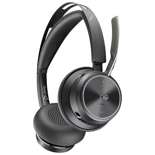 HP Poly Voyager Focus 2 Wireless Headset - Black