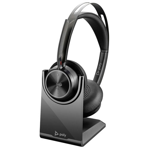 HP Poly Voyager Focus 2 Wireless Headset - Black