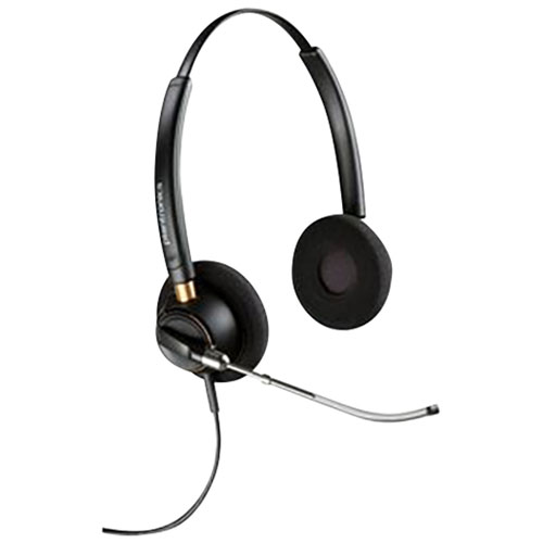 Casque d'écoute avec fil Poly EncorePro 520V de HP - Noir