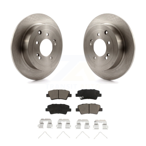 CMX  Rear Disc Brake Rotors And Ceramic Pads Kit for Hyundai Tucson Kia Sportage K8C-101670