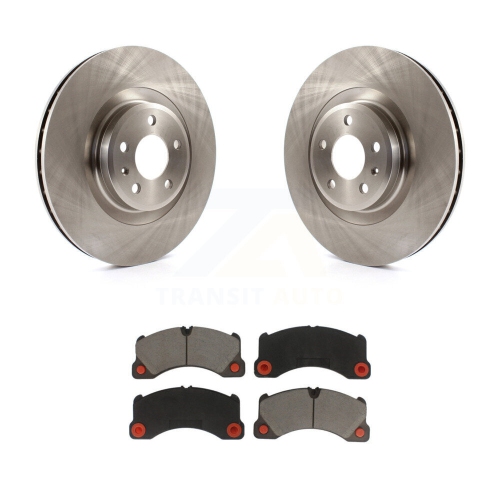 CMX  Front Disc Brake Rotors And Ceramic Pads Kit for 2017 Porsche Macan Base K8C-100298