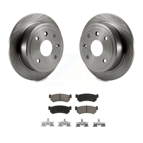 Rear Disc Brake Rotors And Ceramic Pads Kit For Chevrolet Optra Suzuki Forenza Reno K8C-101877