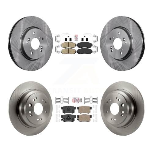 Jeu de plaquettes en céramique avant et disques de frein à disque pour Honda Accord Crosstour, 8&nbsp;A-103386