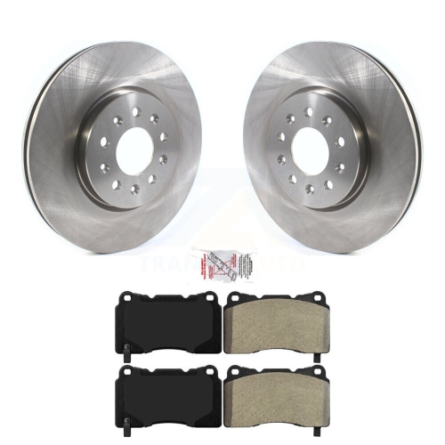 Front Disc Brake Rotors And Semi-Metallic Pads Kit For 2020 Buick Regal Sportback 3.6L K8A-106933