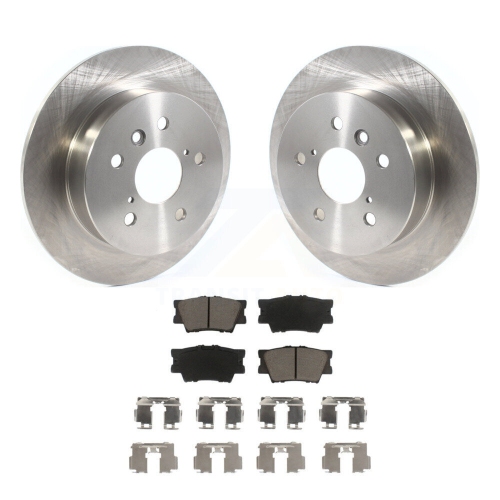CMX  Rear Disc Brake Rotors And Ceramic Pads Kit for Toyota Camry K8C-101906