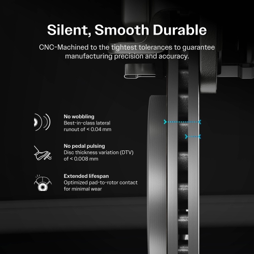 Ensemble disque de frein avant et tampon en céramique pour Honda Civic LX se 2015 avec transmission manuelle K8C-100633