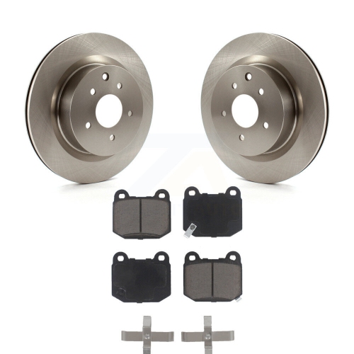 CMX  Rear Disc Brake Rotor And Ceramic Pad Kit for Nissan 350Z Infiniti G35 With Brembo Brakes K8C-101771