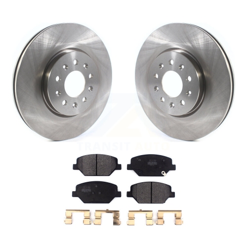 Front Brake Rotors Semi-Metallic Pad Kit For Chevrolet Equinox GMC Terrain Buick Envision K8F-102648