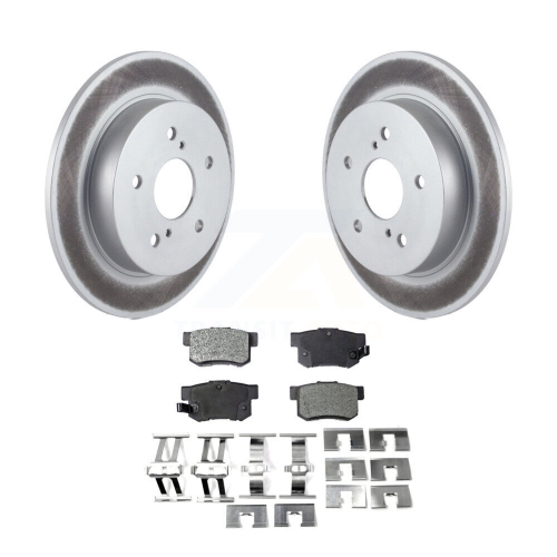 Rear Coated Disc Brake Rotors And Semi-Metallic Pads Kit For Suzuki SX4 Crossover KGF-101475