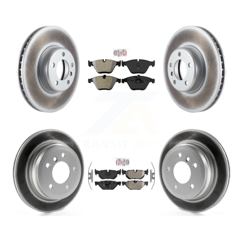 Kit de disque de frein avant à revêtement de plaquette semi-métallique pour BMW 328i Cabriolet 2013 avec 3,0&nbsp;L KGA-103326