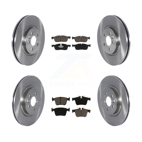 CMX  Front Rear Brake Rotors Ceramic Pad Kit for Jaguar F-Pace With 325MM Diameter Rotor K8C-102994