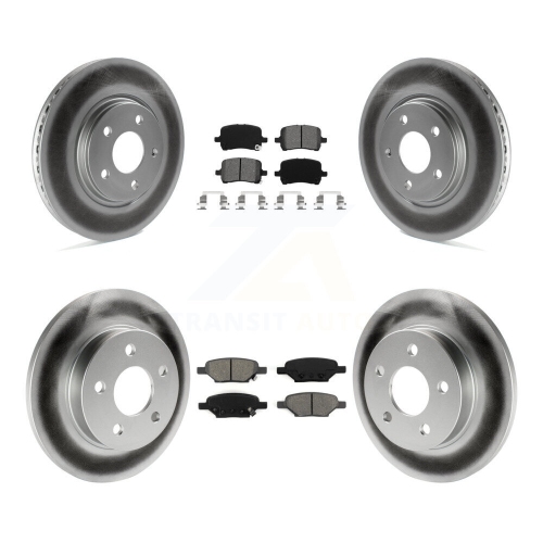 Ensemble de plaquettes semi-métalliques pour disque de frein arrière de la Cobalt Saturn Ion Pontiac KGS-100560 de Chevrolet