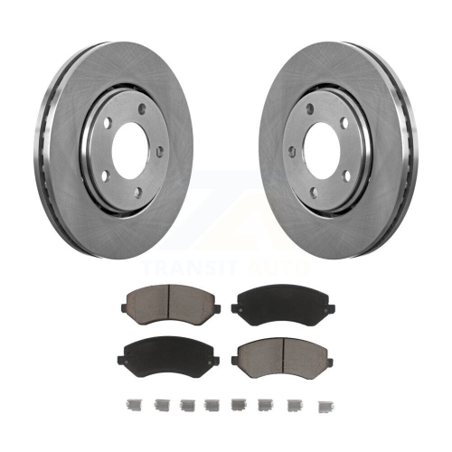 CMX  Front Brake Rotor Ceramic Pad Kit for Dodge Caravan Grand Chrysler Town & Country Voyager K8C-100173