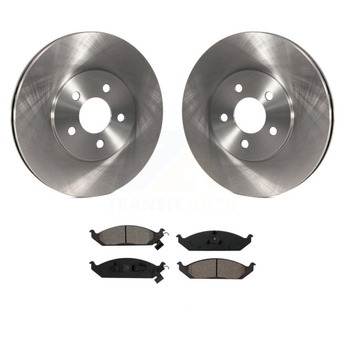 Kit de plaquettes semi-métalliques pour disque de frein avant Chrysler Cirrus Dodge Stratus Plymouth Breeze K8S-100189