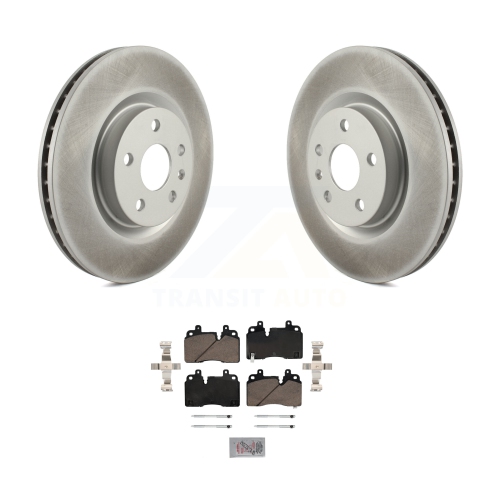 Disques de frein à disque et plaquettes en céramique enduits pour la Corvette Z51 KGA-100240 2020 de Chevrolet