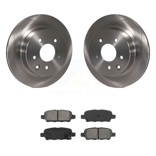 Rear Brake Rotor & Semi-Metallic Pad Kit For Nissan Rogue Sport Qashqai LEAF Juke X-Trail K8S-101774
