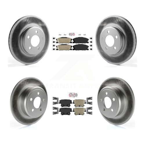 Disques de frein à disque à revêtement en céramique à l'arrière pour Dodge charger Pursuit avec propulsion 3,6&nbsp;L KGA-104976