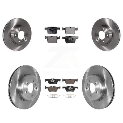 Image 1 of 10.. Front Rear Brake Rotors Ceramic Pad Kit For BMW 328i GT xDrive With Blue Painted Calipers K8T-103958