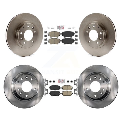 Plaquettes de frein avant arrière en céramique et disques de frein pour Mazda MX-5 Miata K8&nbsp;A-103256 2006-2015