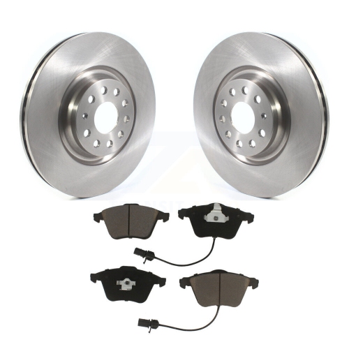 Plaquettes de frein avant en céramique pour Volkswagen CC avec rotor 340&nbsp;mm diamètre K8C-100348