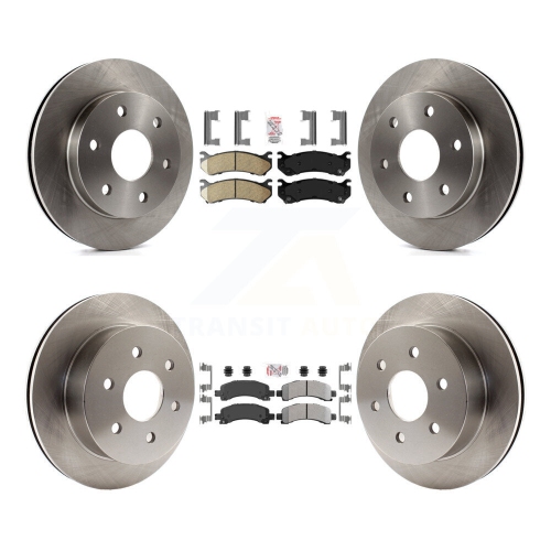 Ensemble de plaquettes et disques de frein semi-métalliques arrière en céramique à l'avant pour Savana 2500 Chevrolet 8&nbsp;A-106600 de GMC