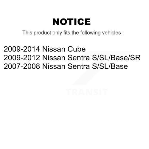 Front Rear Disc Brake Rotors Ceramic Pad And Coated Drum Kit For Nissan Sentra Cube KGA-104174