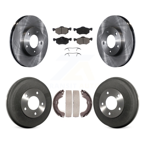 Image 1 de 10.. Tambour de plaquettes de céramique pour frein arrière avant pour Ford Escape Mazda Tribute Mercury Mariner K8C-102550