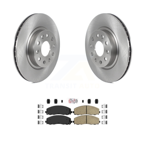 Front Disc Brake Rotors And Ceramic Pads Kit For Jeep Wrangler K8A-106919