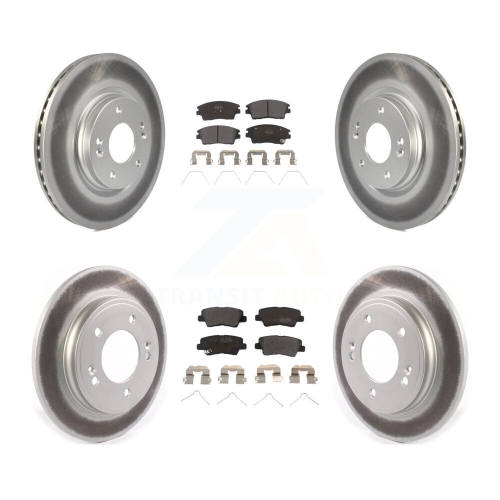 Ensemble de plaquettes semi-métalliques de frein à disque pour Hyundai Elantra 1,6&nbsp;L KGF-102008 2017-2020