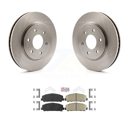 Front Disc Brake Rotors And Ceramic Pads Kit For Suzuki Equator K8A-104332