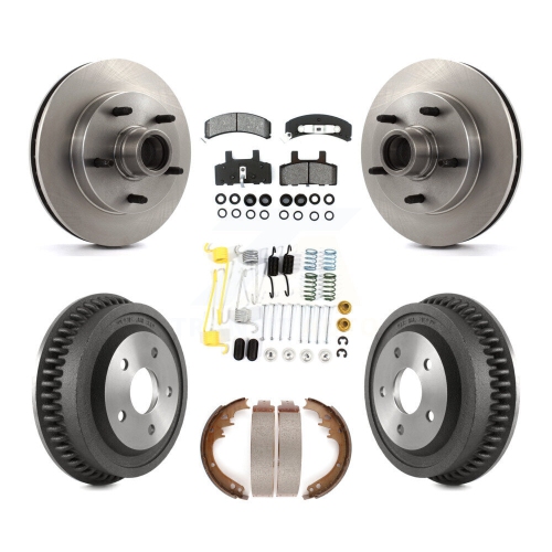 Disques de frein arrière avant, tambour semi-métallique à plaquettes pour Dodge RAM 1500 1994-1999 à PA K8S-102207