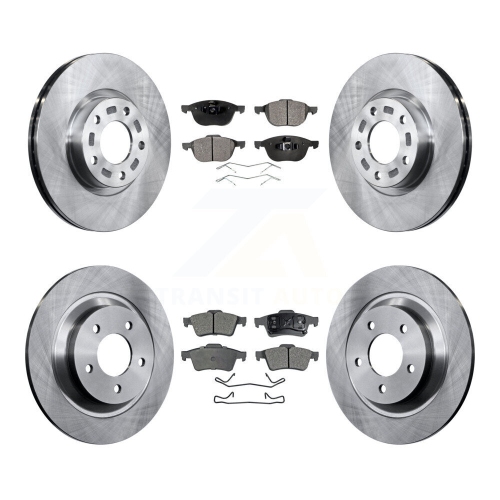 Disques de frein à disque arrière avant et plaquettes en céramique pour Mazda 5 à 02 06 K8T-101278 2006