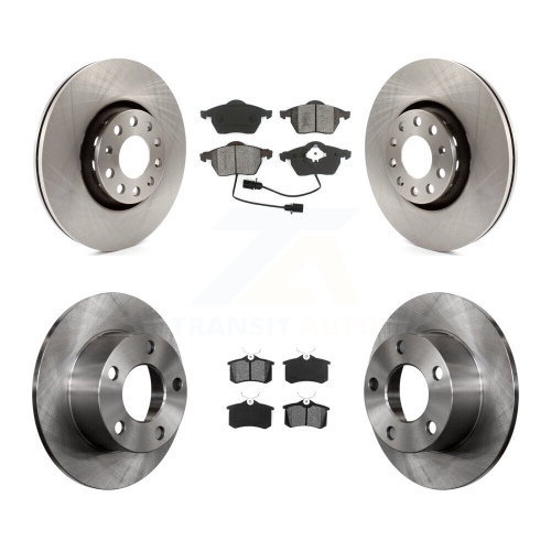 Disques de frein arrière avant et plaquettes semi-métalliques pour Audi A6 K8S-101140