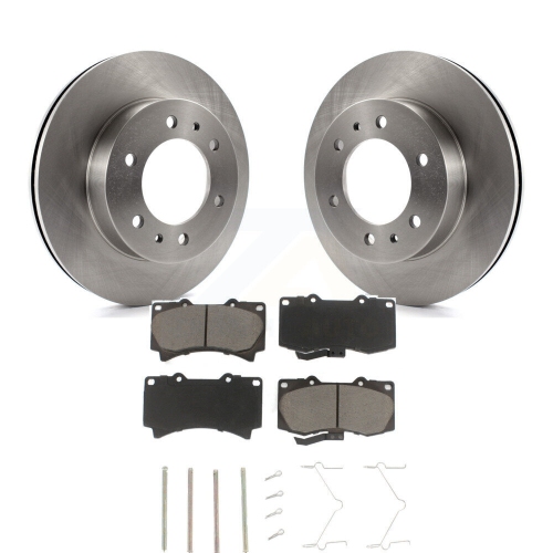 CMX  Front Disc Brake Rotors And Ceramic Pads Kit for Hummer H3 H3T K8C-100159