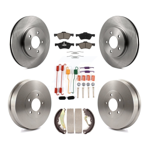Plaquettes et tambours de frein à disque arrière avant en céramique pour Ford Escape Mercury Mariner K8C-102359