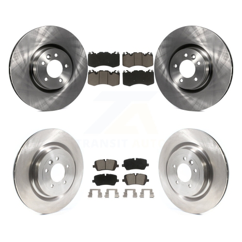 Image 1 of 10.. Front Rear Disc Brake Rotors And Ceramic Pads Kit For Land Rover Range Sport K8C-101227