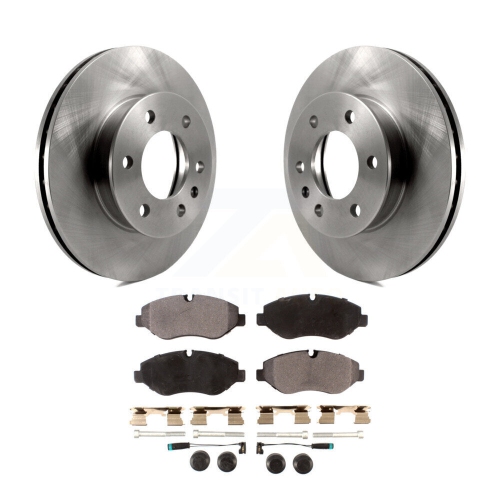 Front Disc Brake Rotors And Semi-Metallic Pads Kit For Sprinter 2500 Mercedes-Benz Dodge K8F-100227