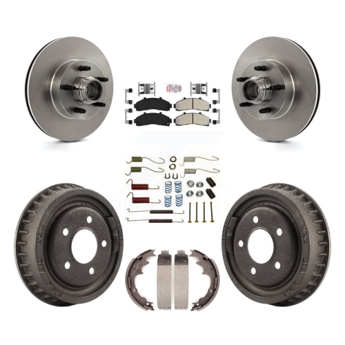 Moyeu de disque de frein arrière avant, tambour à plaquettes semi-métalliques pour Ford ranger K8&nbsp;A-105361