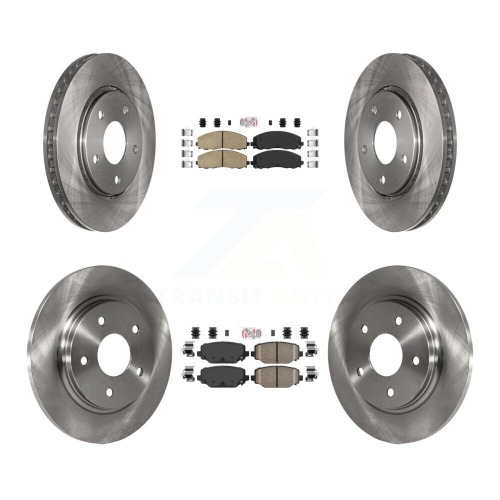 Plaquettes de frein avant arrière en céramique et disques de frein pour Dodge Grand Caravan K8&nbsp;A-106844