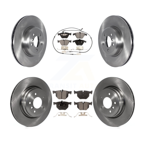 Ensemble de disques de frein arrière avant et plaquettes en céramique pour le cabriolet/coupé BMW 335i 2012 K8T-103951