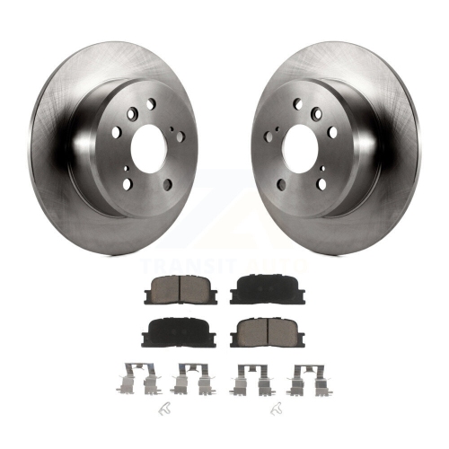 Disques de frein arrière et plaquettes en céramique pour Toyota Highlander 2001-2003 à TA K8C-101734