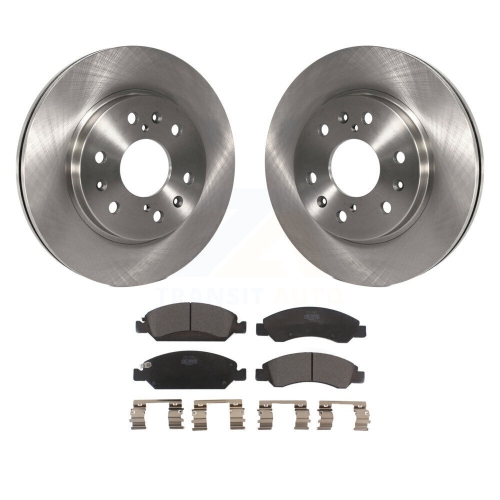 Image 1 de 10.. Ensemble de plaquettes en céramique pour disques de frein avant pour GMC Sierra 1500 Chevrolet Silverado Cadillac Tahoe K8T-100047