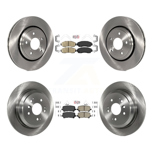 Ensemble de plaquettes en céramique et disques de frein à disque avant arrière pour Honda Passport 8&nbsp;A-103575 2019-2024