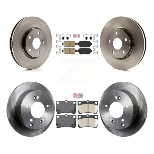 Front Rear Ceramic Pads And Disc Brake Rotors Kit For Lexus IS250 K8A-107106