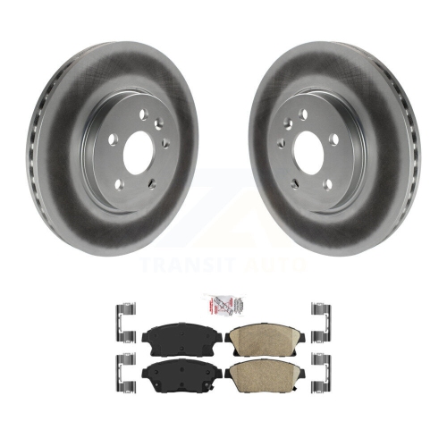 Front Coated Disc Brake Rotor & Ceramic Pad Kit For 2013-2017 Chevrolet Trax Buick Encore KGA-100858