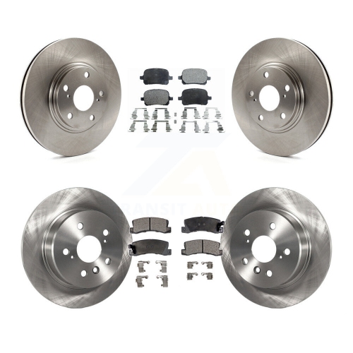 Front Rear Disc Brake Rotors And Ceramic Pads Kit For 1999-2001 Lexus RX300 AWD K8T-101166
