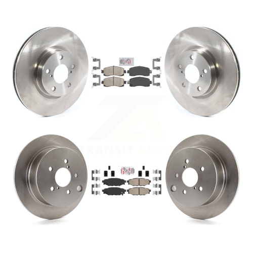 Front Rear Ceramic Pad Brake Rotor Kit For Subaru Impreza With 276mm Diameter K8A-106283