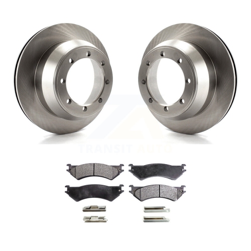 Ensemble de plaquettes en céramique pour disques de frein arrière pour Ford E-350 Super Duty Econoline F-150 Heritage Club K8T-101709