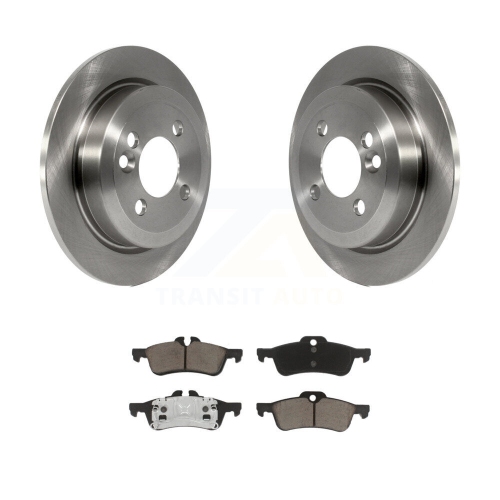 Image 1 of 10.. Rear Disc Brake Rotors And Ceramic Pads Kit For Mini Cooper K8C-102095
